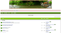Desktop Screenshot of driftlesstroutanglers.com